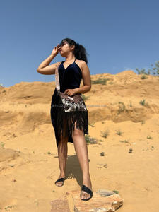 Nouvel arrivage de sacs à bandoulière en cuir de vachette usiné à la main de style occidental sacs à bandoulière en cuir usiné de style bohème pour femmes - Product Image 3