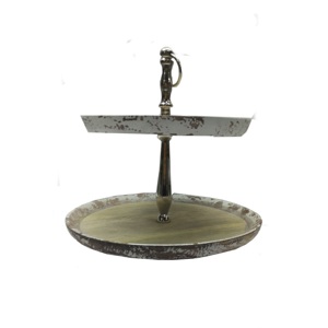 Gran oferta, soporte de pastel de Metal de madera de alta calidad, artículo de boda decorativo para el hogar, precio al por mayor más vendido, postre PC, mármol nuevo - Product Image 2