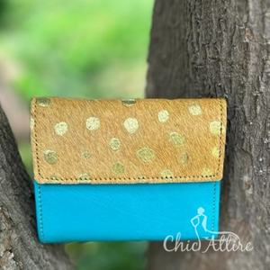 กระเป๋าสตางค์หนังสำหรับผู้หญิงทำจากหนังแฮนด์เมดแท้ใหม่กระเป๋าสตางค์ผู้หญิงหลากสีมีสไตล์หลากสี - Product Image 1
