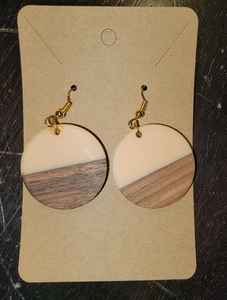Pendientes de Resina y Madera para Mujer, Joyería Hecha a Mano, Accesorios Elegantes e Ideas para Regalos - Product Image 2