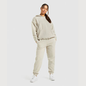 Custom Oversize Polyester/Cotton Embroidered Rhinestone Pullover Hoodie Sweatshirt Long Length 3D Jacquard <b>Plus</b> <b>Size</b> ODM Hooded - Product Image 6