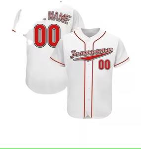 Conjunto de Jersey de béisbol con estampado de calor personalizado y bordado personalizado, diseño de patrón de sublimación de alta calidad, novedad - Product Image 1