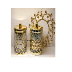 Boîtes en or de luxe, articles de cuisine pour la maison, décoration de couleur or fantaisie, boîte moderne à vendre auprès d'un fournisseur indien - Product Image 5