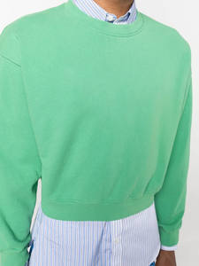 สเวตเชิ้ตคอกลมลำลองผ้าสัมผัสนุ่มเสื้อกันหนาวขนแกะหนาอบอุ่นกลางแจ้งฤดูหนาวดีไซน์ใหม่ล่าสุด - Product Image 5