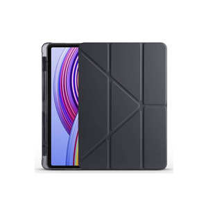 Netzy Poco Pad Case SAFA Tri-Folding Stand Cover with Luxury Pencil Holder 11-Inch PC Material Purple - Product Image 3