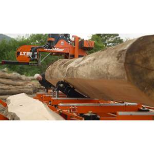 NOUVEAU Scie à ruban hydraulique portable LT50WIDE 220V à coupe large pour gros bûches et bois de construction - Product Image 2