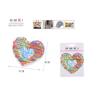 Parches de ropa en forma de corazón - Product Image 1