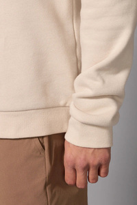 Sweat-shirt à col rond surdimensionné pour hommes de luxe en gros pour hommes pull-over 100% coton sweat-shirt décontracté avec logo personnalisé - Product Image 4