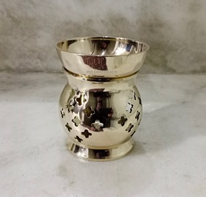 Latest Brass Incense Burner <b>Oud</b> <b>Bakhoor</b> Home Fragrance Tealight and Incense Burner for Yoga Meditation Incense Holder - Product Image 2