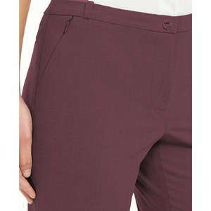 Pantaloni Skinny a Vita Alta Calvin Klein da Donna, Taglia XL, Traspiranti e Antirughe, Colore Viola, per Uso Ufficio - Product Image 3