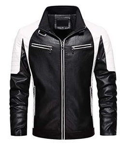 Veste en cuir de vache résistante à l'eau de haute qualité pour hommes couleur sur mesure 100% veste en cuir pour hommes - Product Image 1