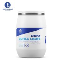 Adhésif d'étanchéité acrylique CHEMA ULTRA LIGHT, protection contre la chaleur et l'eau, solutions de construction pour l'ingénierie du béton