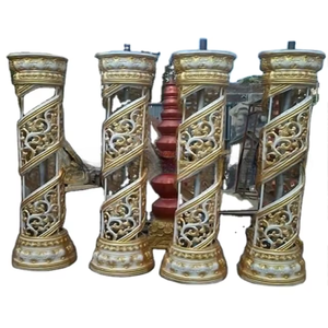 เสาที่มีคุณภาพสูงราคาที่ดีความงามยูรีเทนตกแต่ง PU การออกแบบอาคารเสา - Product Image 1