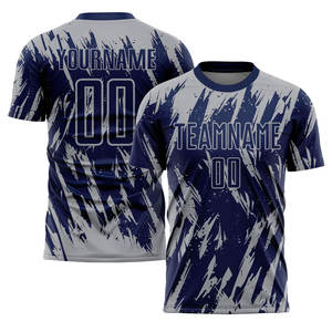 Uniformes de qualité supérieure pour l'entraînement de football pour les jeunes, maillot de football de couleur avec un design à col rond, ensembles d'uniformes de football - Product Image 1