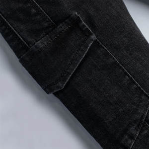 Pantalon en jean en denim à jambes larges pour femmes Design taille haute d'inspiration vintage confortable et tendance pour la mode de style de rue - Product Image 2