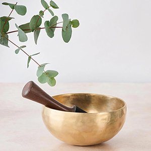 Bols chantants bouddhistes en acier inoxydable poli, fabrication tibétaine, pour la méditation, le yoga, la guérison sonore et la pratique de la puissance intérieure - Product Image 2