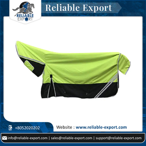 Excellent prix commande personnalisée nouveau tapis de cheval imperméable noir avec doublure en nylon et remplissage en coton pour l'hiver expédition rapide - Product Image 6