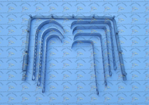 Charnley ชุดผ่าตัดสะโพกเทียมมาตรฐานการผ่าตัดเริ่มต้น8เกรดทางการแพทย์ - Product Image 4