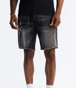 Pantalones Cortos Vaqueros Desgastados de Alta Calidad para Hombre 2026, Pantalones Vaqueros Cómodos de Mezclilla, Pantalones Cortos de Moda - Product Image 1