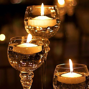 Pot de bougie en verre le plus vendu en forme de gobelet avec un long temps de combustion avec de la cire parfumée fabriquée et fournie par HHO - Product Image 1