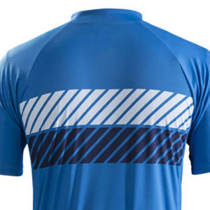 Maillot de ciclismo con cremallera completa para hombre ligero de los mejores fabricantes y proveedores para ropa de verano servicio OEM personalizado - Product Image 6