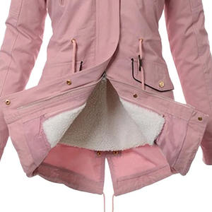 Veste d'hiver coupe-vent avec logo personnalisé impression broderie isolé chaud extérieur manteau OEM ODM usine fournisseur fabricant - Product Image 3