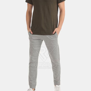 <b>Lightweight</b> Durable 100% Cotton High Quality Casual Mid Waist Breathable Elastic Waist <b>Summer</b> <b>Men's</b> Straight Quick Dry <b>Trousers</b> - Product Image 5