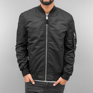 Unisex Plain <b>Stand</b> Collar Bomber Jacket Blank Wholesale Price Plus Size Direct Factory Made OEM Service Polyester Jacket - Product Image 5