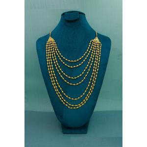 Conjunto de Joyería con Collar y Aretes, Chapado en Oro, Aleación Pura de Alta Calidad, Estilo Dubái, para Mujeres y Niñas - Product Image 2
