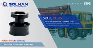 POMPE À BÉTON EN CAOUTCHOUC PISTON RAM POUR PIÈCES DE RECHANGE DE MACHINES À BÉTON SCHWING DN230 - Product Image 4