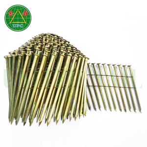 Venta al por mayor 4500PCs 3-Inch Coil Pallet Nails Tipo de vástago liso para paleta de madera Pistola de clavos neumática Uso Material de acero Vietnam - Product Image 1