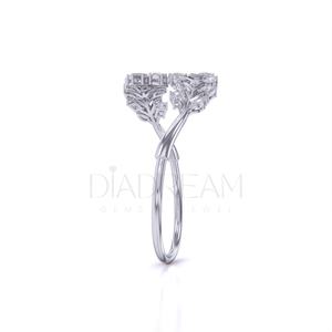 Marquise Poire Ovale et Bracelet Diamant Taille Émeraude Bracelet Diamant Moissanite Bracelet En Argent Sterling 925 - Product Image 5