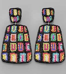 ต่างหูลูกปัดแฟชั่นชั้นสูงสำหรับ2022เครื่องประดับเทียมหลากสีพร้อมไข่มุกและเพชรสำหรับเป็นของขวัญงานแต่งงานสำหรับผู้หญิง - Product Image 4