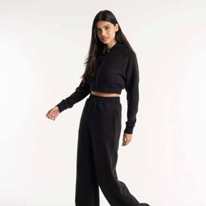 En stock : Sweat à capuche court zippé pour femme, vêtement de sport, design personnalisé - Product Image 1