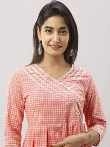 Vestido de algodón con estampado floral de bloque de mano indio, ropa de verano, vestido informal, vestido boho, regalo personalizado a la moda para mujer a la venta. - Product Image 4