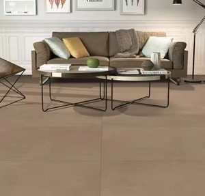 Urban Brown Matte Natural Terrazzo Textura Porcelana 600x1200mm Piso Pared Comedor Premium - Product Image 6