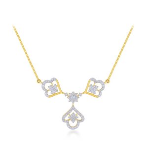 Conjunto de Collar con Colgante de Diamante Cultivado en Laboratorio con Certificado IGI de Excelente Calidad para Mujer, Regalo para Fiestas y Bodas - Product Image 2