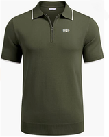 Kemeja Pria 100% Katun Langsung dari Pabrik, Kancing Depan, Rajutan Formal, Lengan Pendek, Regular Fit, Polos, ODM, Anti Kusut, Logo Custom