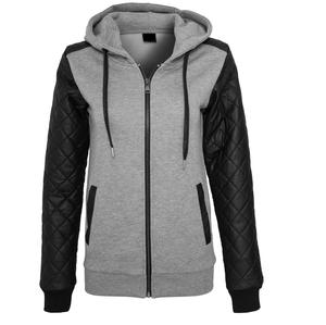 Sweat à capuche pour hommes en cuir de couleur noire personnalisé pour l'hiver décontracté Offre Spéciale respirant pour l'entraînement d'hiver pour les garçons - Product Image 2