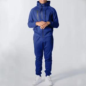100 Cotton High Praise Comfortable Highest Quality Hoodie Plain Thick Casual Hoodies for Men <b>Sweatshirt</b> Pants Suits Sets - Product Image 2