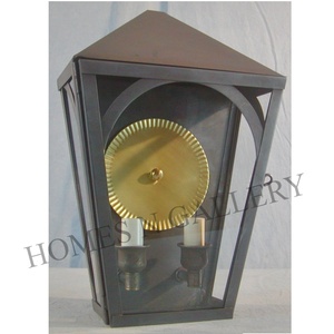Antique <b>Large</b> Wooden <b>Lantern</b> for <b>Candles</b> Home Wall Mounted Decoration Wedding <b>Lantern</b> Lamp - Product Image 4