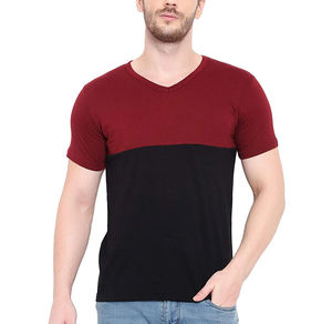 เสื้อยืดคอกลมแขนสั้นสำหรับผู้ชายเสื้อคอตตอน100% ระบายอากาศได้ดีดีไซน์ตามสั่งสไตล์ลำลองสีทึบ - Product Image 6