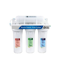 Système de filtration d'eau RO à 5, 7 ou 8 étages, prix d'usine, pour le traitement de l'eau domestique, vente chaude, purification à haute efficacité