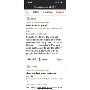 XXL formato gilet leggero riscaldato per gli uomini include pacco batteria per uso esterno - Product Image 1