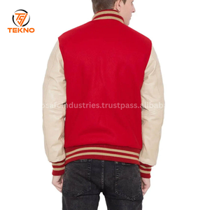 Veste universitaire de qualité supérieure pour hommes et femmes en tissu doux col montant poignets côtelés tenue décontractée en plusieurs saisons service OEM - Product Image 3