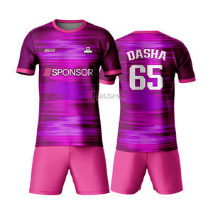 Camiseta de fútbol de sublimación completa personalizada 2024, uniforme de entrenamiento de fútbol personalizado en cualquier color, ropa de equipo - Product Image 5