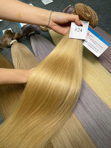 Extensiones de cabello Remy vietnamita crudo 100% trama de piel atada a mano de productos calientes directos de fábrica al por mayor de alta calidad - Product Image 6