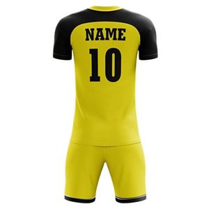 ชุดฟุตบอลชุดเครื่องแบบผลิตจากโรงงาน OEM ระบายอากาศได้ดีแห้งเร็วแบบกลับด้านผู้จัดจำหน่ายทีมวิทยาลัย - Product Image 2