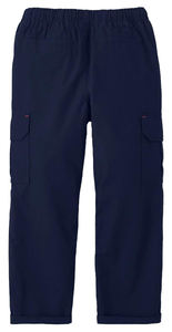 Wholesale Drawstring Unisex Stylish Streetwear Loose Fit Button Side 6 Pocket Baggy Cargo Pants <b>Pull</b> <b>on</b> Lined Cargo Pants - Product Image 3