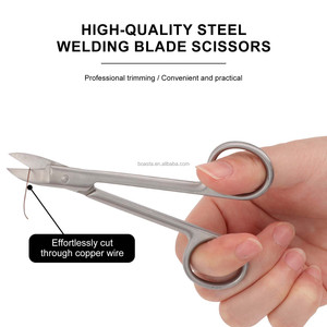 Boasta, 2 uds., tijeras <span class=keywords><strong>de</strong></span> hoja <span class=keywords><strong>de</strong></span> soldadura <span class=keywords><strong>de</strong></span> <span class=keywords><strong>acero</strong></span> <span class=keywords><strong>inoxidable</strong></span> <span class=keywords><strong>de</strong></span> alta precisión, herramienta <span class=keywords><strong>de</strong></span> corte <span class=keywords><strong>de</strong></span> alambre <span class=keywords><strong>de</strong></span> corte <span class=keywords><strong>de</strong></span> joyería para <span class=keywords><strong>Taller</strong></span> <span class=keywords><strong>de</strong></span> orfebre - Product Image 4